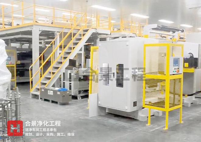 锂电池洁净车间装修：合景净化工程公司的广州项目完工交付(图2)