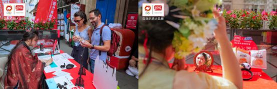 为巴黎奥运喝彩盼盼之家巴黎体验店闪耀法国街头